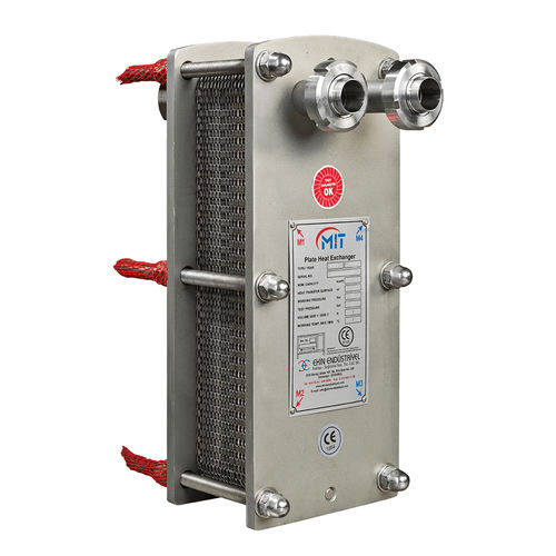 Intercambiador de calor de placas - Ekin Industrial - líquido-líquido / de acero inoxidable / para leche