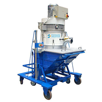 Aspirador industrial - PAD - STANDARD INDUSTRIE INTERNATIONAL - en seco / móvil / compacto