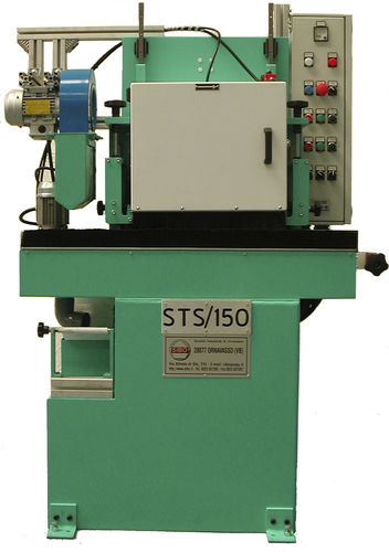 Esmeriladora/satinadora plana - STS/150 - SIBO engineering - para chapa metálica / automática
