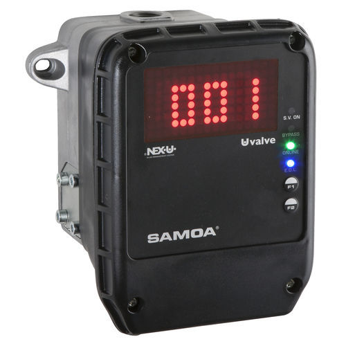 Contador / caudalímetro de piñones ovalados - 383500 - SAMOA Industrial, S.A. - volumétrico / para aceite / para fluidos de refrigeración