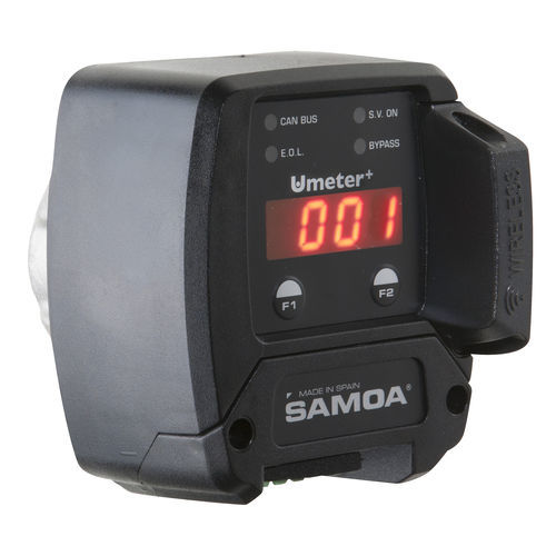 Contador / caudalímetro de piñones ovalados - 383521 - SAMOA Industrial, S.A. - volumétrico / para aceite / para fluidos de refrigeración