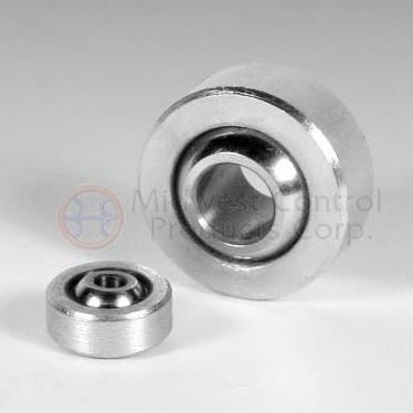 Cojinete liso esférico - COMAT-M series - Midwest Control Products - de rótula / de acero / de PTFE