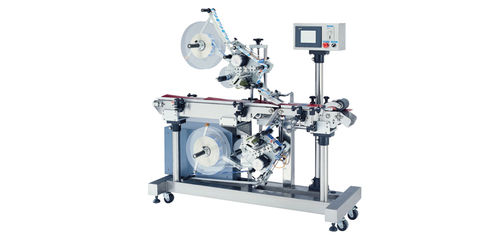Máquina de etiquetado automática - AAM-220 - CHYNG CHEEUN MACHINERY CO.,LTD - para aplicación en la parte superior del producto / horizontal