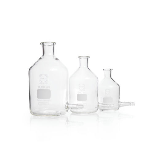 Botella de laboratorio - 24708 series - DWK life science - para líquido / de almacenamiento / de vidrio borosilicato