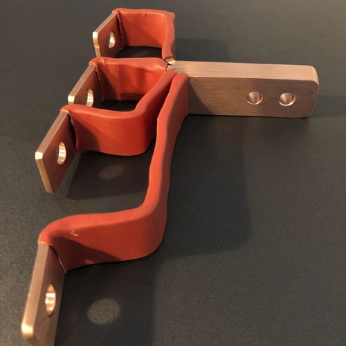 Conector de alimentación eléctrica - KINTO ELECTRIC CO., LTD. - plano / de cobre / para electroducto