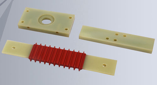 COYOUCO Tablero De Aislamiento SMC, Hoja Ignífuga Resistente Al Calor De 0.197 In De Grosor Para Cajas Eléctricas, Panel Aislante Rígido De Alto Voltaje, 7.874 In* 7.874 In* 0.197 In