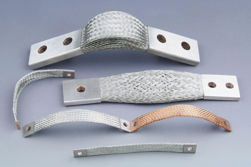 Shunt de cable trenzado plano - 100 - 1 200 mm², 480 - 2 150 A - KINTO ELECTRIC CO., LTD. - de aluminio