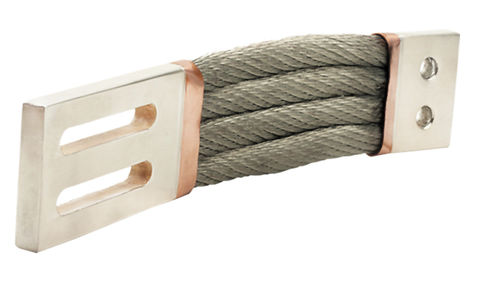 Shunt de precisión - KINTO ELECTRIC CO., LTD. - de cable trenzado plano / soldado por presión / de aluminio