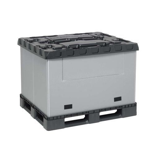 Caja-palé con funda plegable - SF 1000 TB - SMART FLOW EUROPE - de plástico / para almacenamiento / plegable