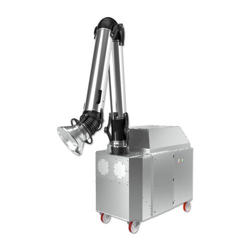 Extractor de humo móvil - Stainlair M2002 - MENEGON - de soldadura / para laboratorios / para la industria