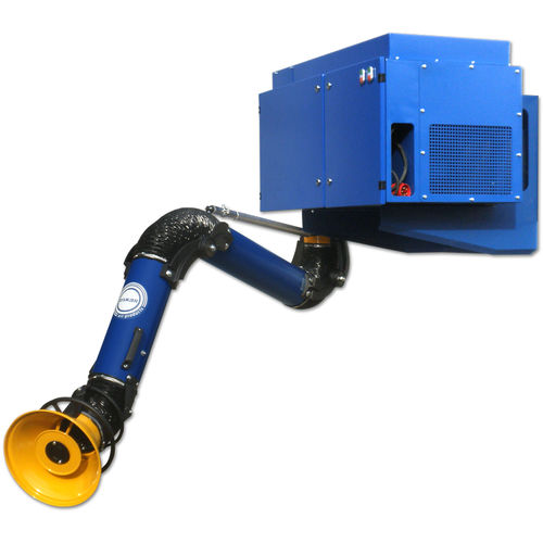 Extractor de humo de pared - Crawlair O - MENEGON - de soldadura / de cartucho / con brazo de extracción