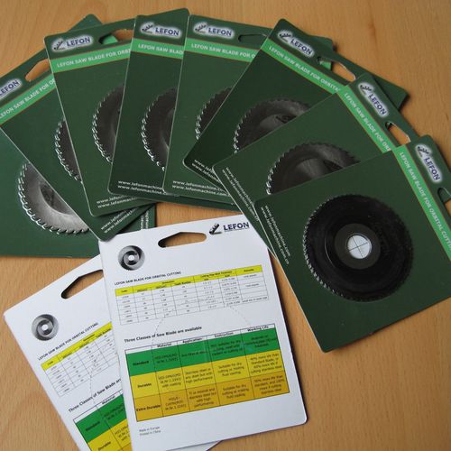 Hoja de sierra circular - L series - LEFON Machinery - HSS / para acero / de metales no ferrosos