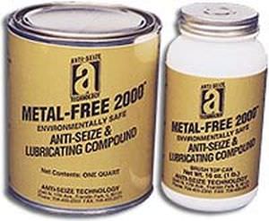 Pasta lubricante - METAL-FREE 2000™ - Anti-Seize Technology - antigripante / para plástico / con protección anticorrosión