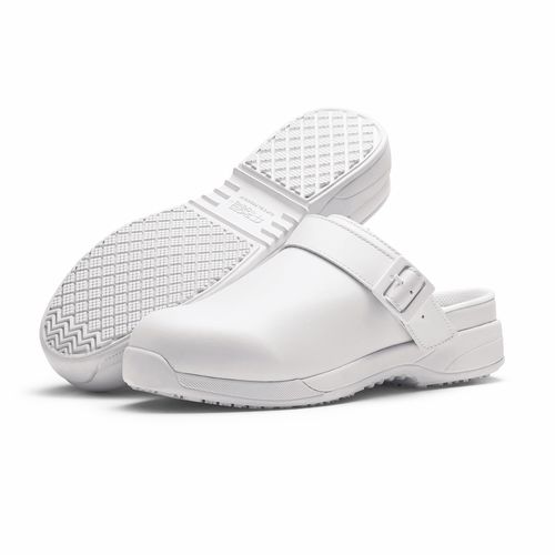 Zueco antideslizante - TRISTON II OB WHITE - Shoes for Crews (Europe) Ltd. - resistente al agua / de EVA / OB