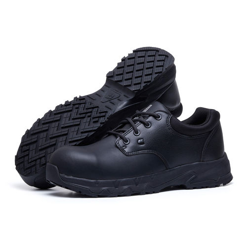 Calzado de seguridad antideslizante - BARRA BLACK - Shoes for Crews (Europe) Ltd. - resistente al agua / antiperforación / de microfibra