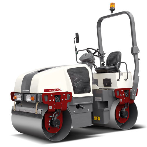 Compactador vibratorio - CC1250  - Dynapac Road Construction Equipment - en tándem
