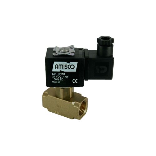 Electroválvula de acción directa - 1401-KDED040-060-24DC - Gevax Flow Control Systems - de 2 vías / normalmente abierta / agua