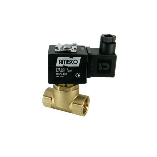 Electroválvula de acción directa - 1411-KDND020-110-24DC - Gevax Flow Control Systems - de 2 vías / NC / agua