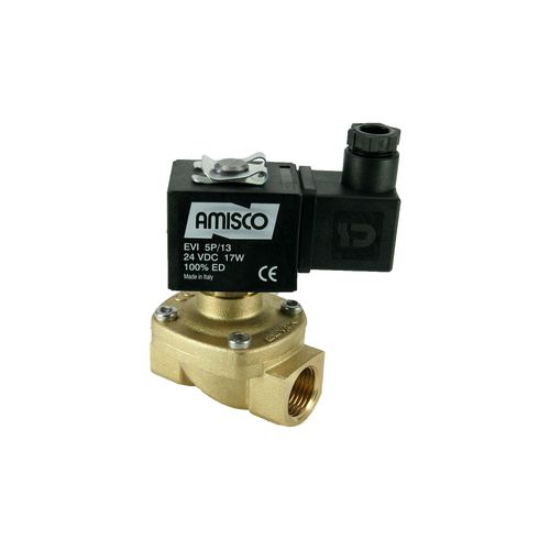 Electroválvula de control directo - 3901-KHND004-150-24DC - Gevax Flow Control Systems - de 2 vías / NC / para gas