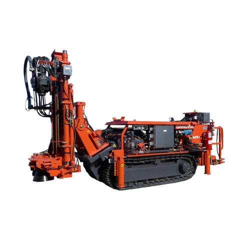 Perforadora horizontal - DU211-T - Sandvik Mining and Rock Technology - para agujeros de dinamitado / con orugas / DTH