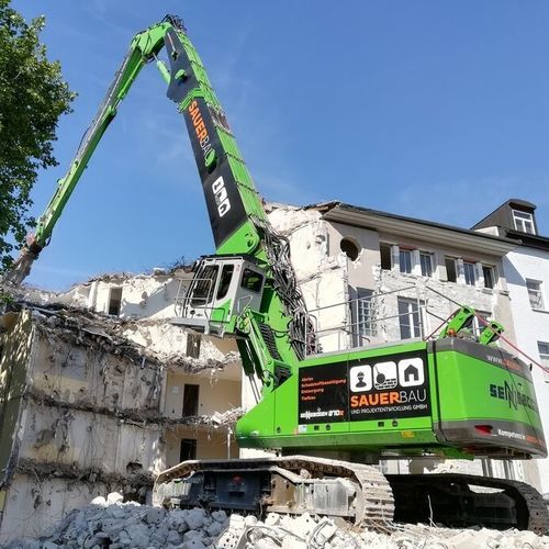 Excavadora de demolición - 870 HDD E - SENNEBOGEN Maschinenfabrik GmbH - de grandes dimensiones / con orugas / diésel