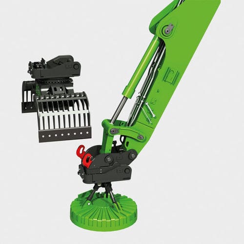 Sistema de acoplamiento rápido para manipulador de materiales - ULM-stick - SENNEBOGEN Maschinenfabrik GmbH