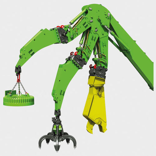 Sistema de acoplamiento rápido para excavadora - SENNEBOGEN Maschinenfabrik GmbH - para manipulador de materiales / hidráulico