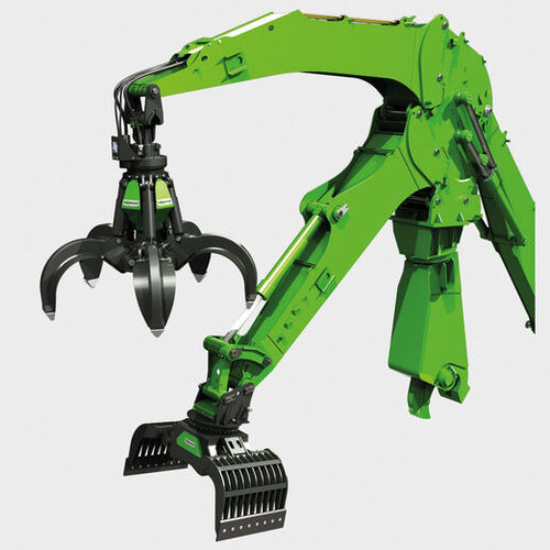 Sistema de acoplamiento rápido para manipulador de materiales - Vario-Tool - SENNEBOGEN Maschinenfabrik GmbH