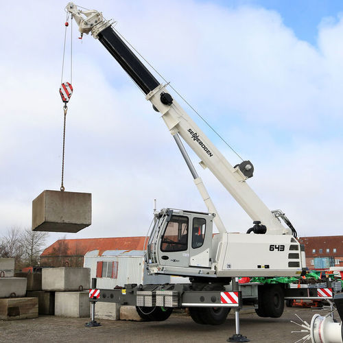 Grúa telescópica - 643 M - SENNEBOGEN Maschinenfabrik GmbH - móvil / de mástil / para trabajos subterráneos