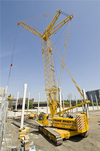 Grúa telescópica - 4400 G  - SENNEBOGEN Maschinenfabrik GmbH - con orugas / de mástil / en celosía