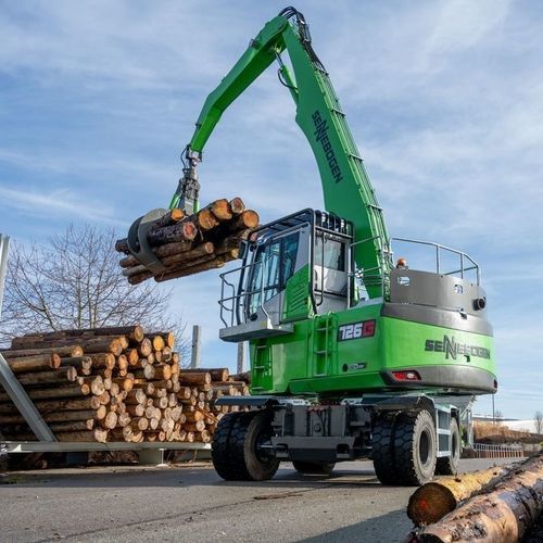 Cargadora forestal móvil - 726 G - SENNEBOGEN Maschinenfabrik GmbH