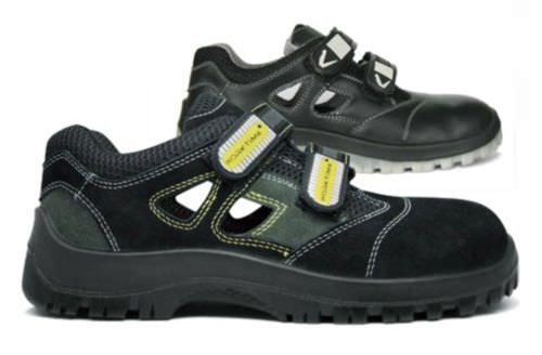 Calzado de seguridad para obra - VL1121619 - Suzhou I-Best shoes co., Ltd. - antideslizante / de cuero / abierto