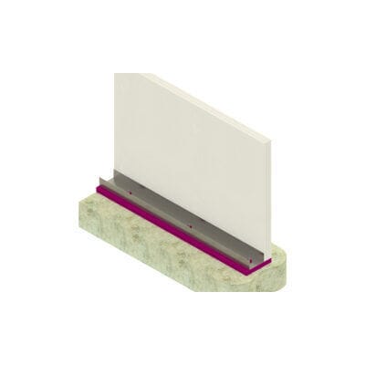 Soporte antivibratorio rectangular - CineWALL - Farrat - para edificio