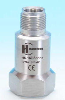 Sensor de velocidad de vibración piezoeléctrico - HS-160 - Hansford Sensors