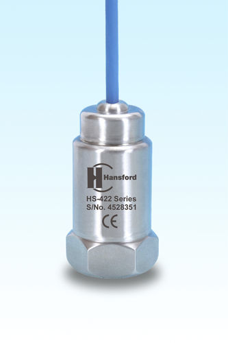 Acelerómetro triaxial - HS-422I series - Hansford Sensors - piezoeléctrico / de seguridad intrínseca
