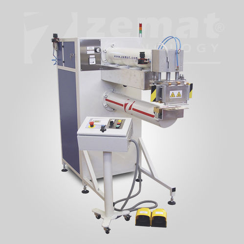 Máquina de soldar con calces calefactores - DUCTA - Zemat Technology Group - de altas frecuencias / controlada por PLC / para PVC