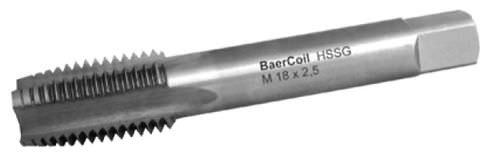 Macho de roscar de mano - BAER-Company - HSS / para acero