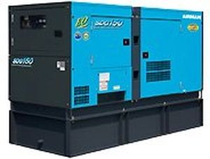 Grupo electrógeno diésel - 265 l | SDG-F series - AIRMAN HOKUETSU Industries CO.,LTD. - trifásico / estacionario / inyección indirecta