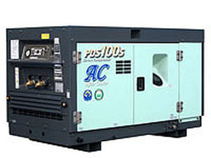 Compresor de tornillo - PDS-C series - AIRMAN HOKUETSU Industries CO.,LTD. - de aire / con motores diésel / estacionario