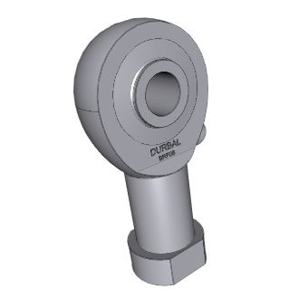 Cabeza de rótula hembra - BRF series - Nadella Group - de acero inoxidable / para cargas pesadas