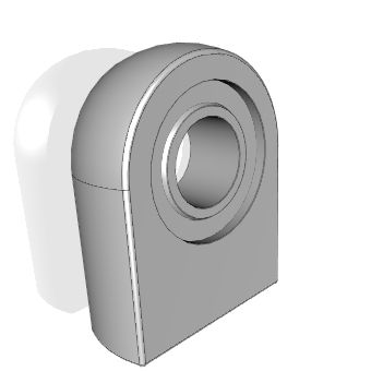 Cabeza de rótula de acero - DGF-D0 series - Nadella Group - con cojinetes lisos