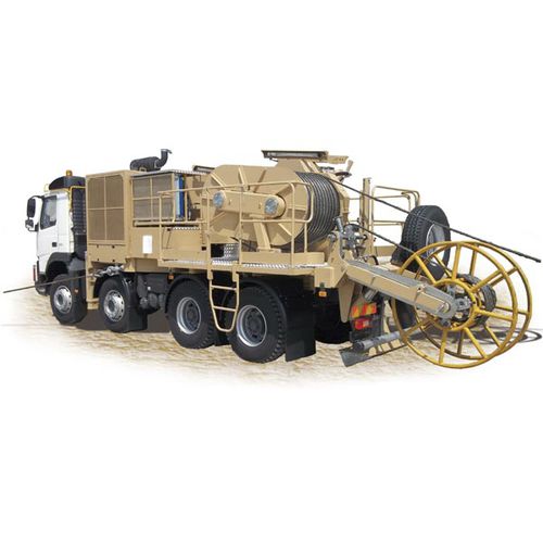 Cabrestante hidráulico - ARS912 - TESMEC - con motor diésel / para cable / de tracción