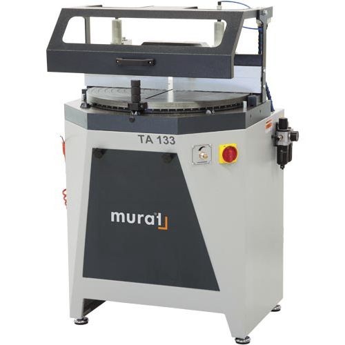 Máquina de aserrar ingletadora - TA 133 - Murat - para PVC / neumática