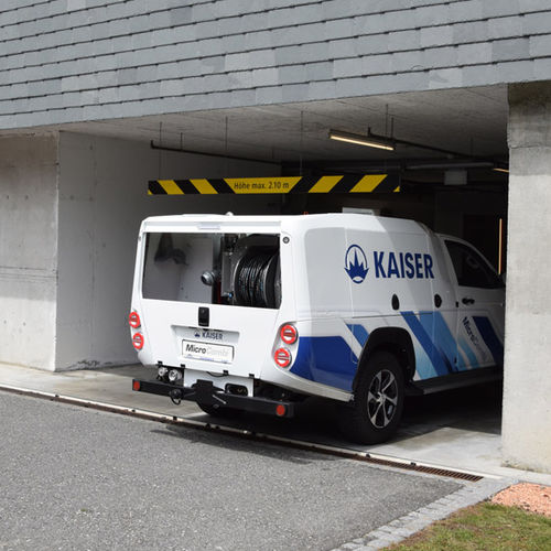 Camión hidrolimpiador - MICROCOMBI - KAISER AG Fahrzeugwerk - para trabajos subterráneos