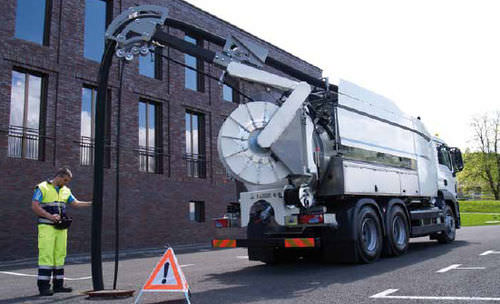 Camión aspirador pocero - Eco 3.0 series - KAISER AG Fahrzeugwerk - hidrolimpiador / de 3 ejes / con reciclaje de agua