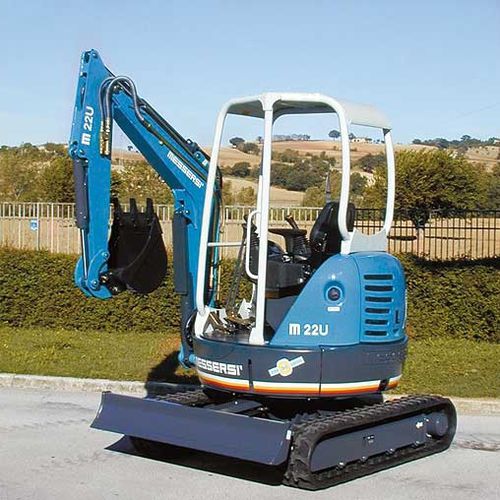 Miniexcavadora - M-22U - Messersì S.p.A. - con orugas / Tier 2 / para obra de construcción