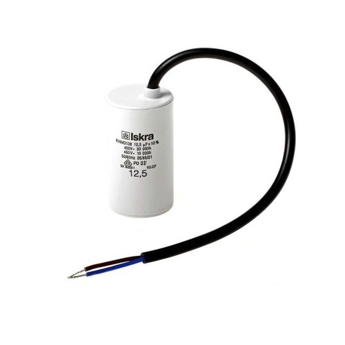 Condensador eléctrico de película de polipropileno metalizado - KNM series - Iskra d.d. - cilíndrico / de rosca / autorreparable