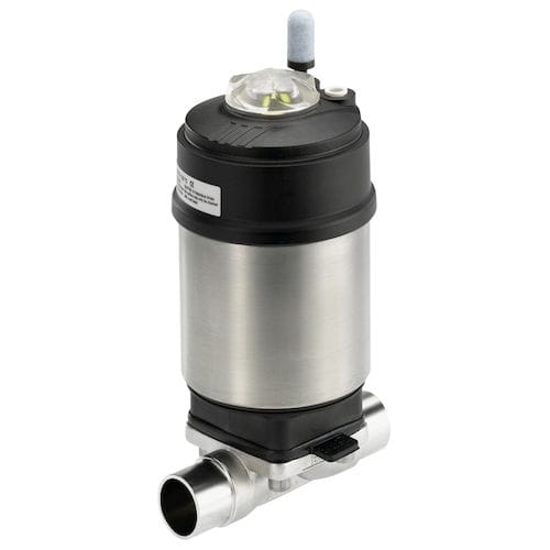 Válvula de globo - 2103  - BÜRKERT FLUID CONTROL SYSTEMS - con control neumático / para gas natural / de soldar