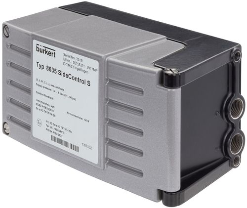 Posicionador para válvula electroneumático - 8635  - BÜRKERT FLUID CONTROL SYSTEMS - de fracción de vuelta / lineal / IP65