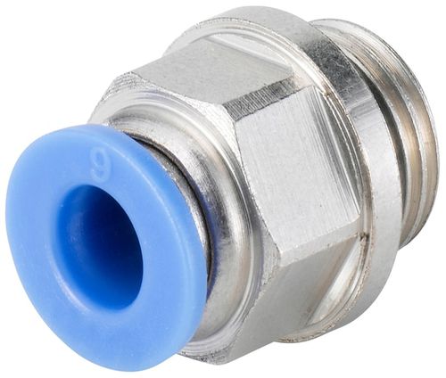 Racor hidráulico - TVG002 - BÜRKERT FLUID CONTROL SYSTEMS - push-in / roscado / en T